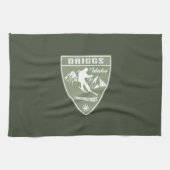 Skigleiche Idaho Geschirrtuch (Horizontal)