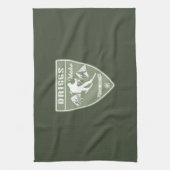 Skigleiche Idaho Geschirrtuch (Vertikal)