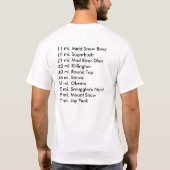 SKIHAUS T - Shirt - besonders angefertigt (Rückseite)