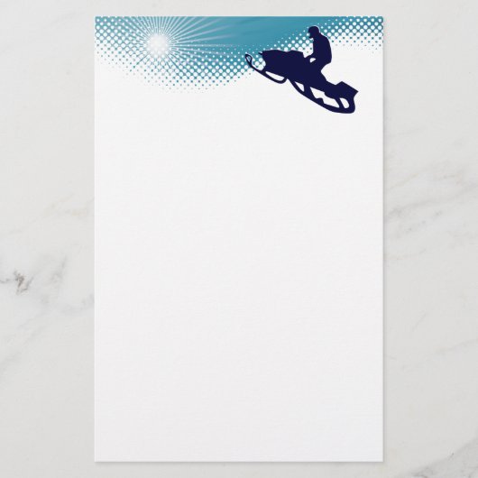 Skihöhe Briefpapier (Vorderseite)
