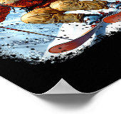 Skihühner Poster (Ecke)