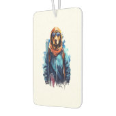 Skihund in Skibrille 5 Autolufterfrischer (Links)