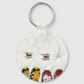 Skiing Ants, Passing Through Schlüsselanhänger (Vorderseite)