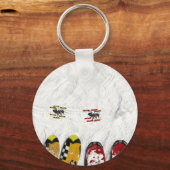 Skiing Ants, Passing Through Schlüsselanhänger (Vorderseite)