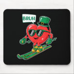 Skiing bruh valentine heart patrick shamrock irish mousepad<br><div class="desc">Skiing bruh valentine heart patrick shamrock irish carnival  | Mousepad .A balanced aesthetic suitable for daily use. This product showcases a refined visual style. A modern aesthetic designed for versatility.</div>
