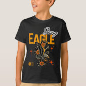 Skiing Eagle T-Shirt (Vorderseite)
