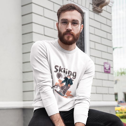 Skiing Hobby T-Shirt