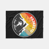 Skiing In Pajarito New Mexico Fleecedecke (Vorderseite (Horizontal))