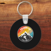 Skiing In Pajarito New Mexico Schlüsselanhänger (Vorderseite)