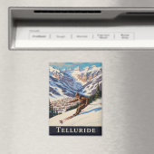 Skiing in Telluride Colorado Magnet (In Situ (Geschirrspüler))
