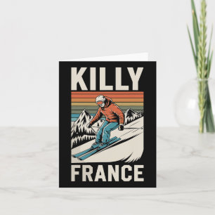 Skiing Killy Frankreich Karte