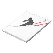 skiing notizblock (Rotiert)