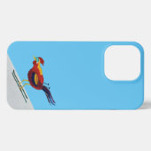 Skiing Rooster iPhone Case iPhone Hülle (Rückseite (Horizontal))