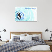 SKIING Sign-In Memory Board Leinwanddruck (Insitu (Schlafzimmer))