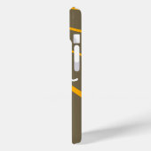 Skiing Ski Boot Brown iPhone Case (Rückseite / Links)