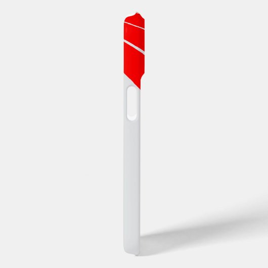 Skiing Ski Boot Red iPhone Case (Rückseite / Rechts)