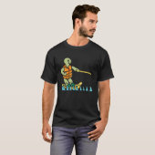 Skiing Turtle Tortoise Skier Summer Sport Waterski T-Shirt (Vorne ganz)
