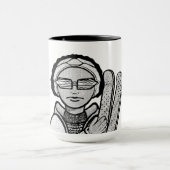 Skiing winter tasse (Zentrum)