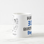 SkiJoke. Der Mensch ist in Downhill Kaffeetasse (Mittel)