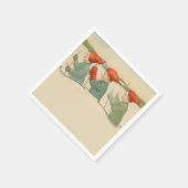 Skijungs, Alt-Skandinavier, Weihnachten Serviette (Ecke)