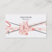 Skikarte - Blond Visitenkarte (Rückseite)