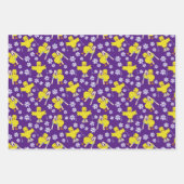 Skikschick-Muster-Papierblätter Geschenkpapier Set (Vorderseite 2)