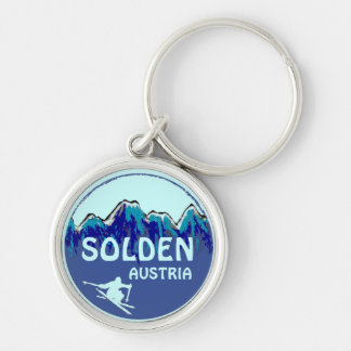 Skikunst-Logo-Schlüsselanhänger Solden Österreich Schlüsselanhänger