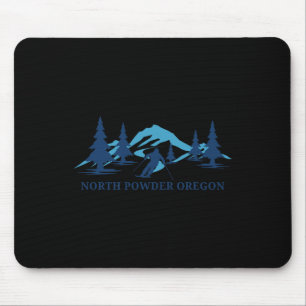 Skilanglauf Nord Powder Oregon Ski Resort Skier 1 Mousepad