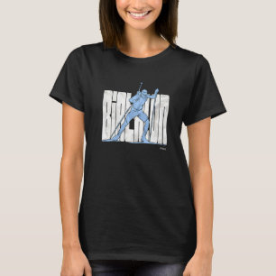 Skilanglauf Schnee Wintersport Ski Biathlon Athlet T-Shirt
