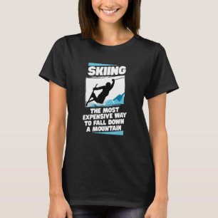 Skilanglauf - Winterspiele für Skiläufer T-Shirt