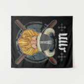 Skilanglauf Wintersportgeschenke Skiwandern Ullr Wandteppich (Vorderseite (Horizontal))