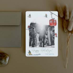 Skilanglaufkarte Einladung