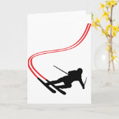 Skilanglaufloipe Karte (Gelbe Blume)