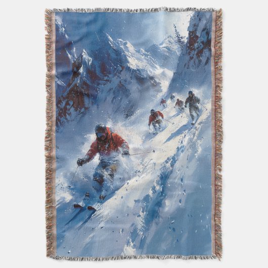 Skilangwurfschuh Decke (Vorderseite Vertikal)