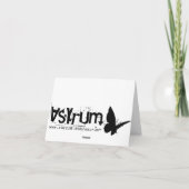 Skilaufen Karte (Rückseite)