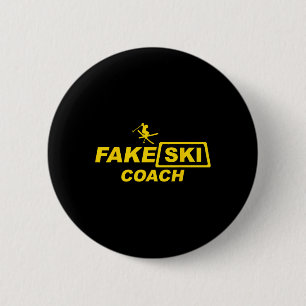 Skilehrer Falscher Skilehrer Lustiger Apres-Ski Button