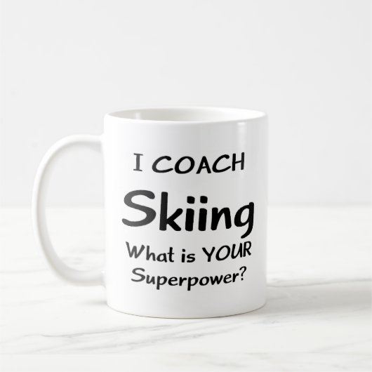 Skilehrer Kaffeetasse (Links)