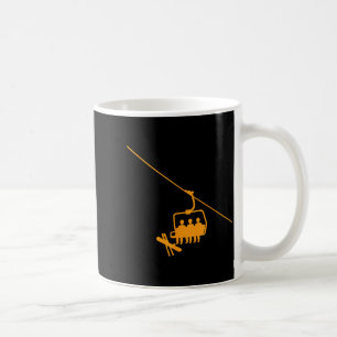 Skilift Crew Skifahren Rettung Wellness Berg Kaffeetasse