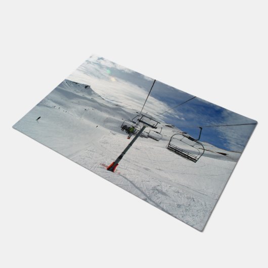 Skilift Fußmatte (Schrägansicht)