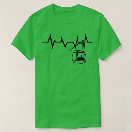 Skilift Heartbeat 1 T-Shirt (Design vorne)