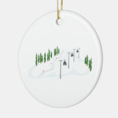 Skilift Keramik Ornament (Links)