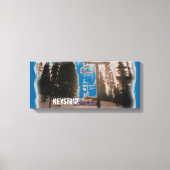 Skilift Keystone Colorado Leinwand (Vorderseite)