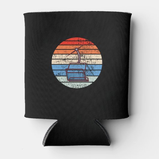 Skilift Retro Dosenkühler (Vorderseite)