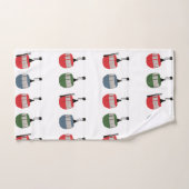 Skilift Retro-Illustration Handtuch (Handtuch)
