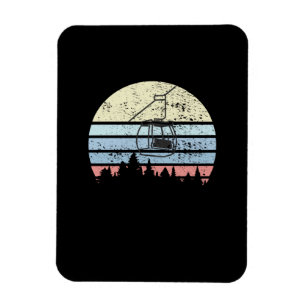 Skilift Retro Magnet