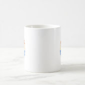Skilift Retro Vintager Design Skier Kaffeetasse (Mittel)