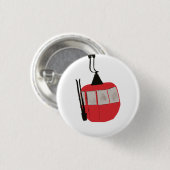 Skilift Rot Retro - Retro - Bild Button (Vorne & Hinten)