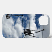 Skilift und Himmel Case-Mate iPhone Hülle (Rückseite (Horizontal))