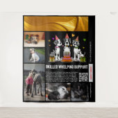 Skilled Whelping Support Wandteppich (Vorderseite)