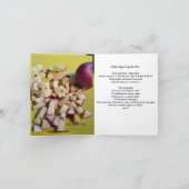 Skillet Apple Crisp Recipe Card Karte (Innenseite)